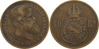 BRAZIL 40 REIS Pedro II. 1831 - 1889 -