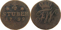 BRANDENBURG PREUSSEN 1/4 STÜBER Friedrich Wilhelm III. 1797-1840 -