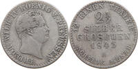 BRANDENBURG PREUSSEN 2 1/2 GROSCHEN Friedrich Wilhelm IV. (1840-1861) -