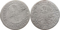SCHLESIEN WURTTEMBERG ÖLS 6 KREUZER Sylvius Friedrich 1664-1697 -