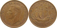 GREAT BRITAIN 1/2 HALF PENNY George VI. (1936-1952) -