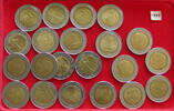 ITALY 500 LIRE COLLECTION LOT ITALY 500 LIRE 1983 21PC 144G -