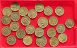 YUGOSLAVIA DINAR COLLECTION LOT YUGOSLAVIA DINAR 1938 25PC 91G -