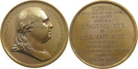 FRANCE MEDAILLE Exhumation des restes de Louis XVI et de Marie Antoinette -
