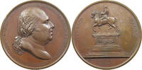 FRANCE MEDAILLE MEDAILLE Restoration of the Statue of Henri IV. By Andrieu. -
