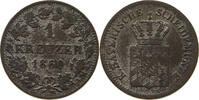 BAYERN KREUZER Maximilian II. Joseph (1848-1864) -