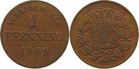 BAYERN PFENNIG Ludwig II. 1864-1886. -