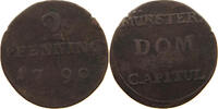 MÜNSTER DOMKAPITEL 2 PFENNIG -