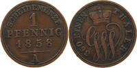 SCHAUMBURG LIPPE PFENNIG Georg Wilhelm 1807-1860 -
