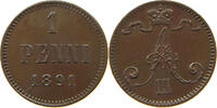 Finland Penni Alexander III. 1881-1894 -