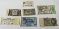 DEUTSCHES REICH LOT GERMANY COLLECTION BANKNOTES, LOT 15pc EMPIRE -