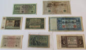 DEUTSCHES REICH LOT GERMANY COLLECTION BANKNOTES, LOT 15pc EMPIRE -