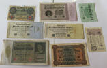 DEUTSCHES REICH LOT GERMANY COLLECTION BANKNOTES, LOT 15pc EMPIRE -