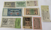 DEUTSCHES REICH LOT GERMANY COLLECTION BANKNOTES, LOT 15pc EMPIRE -