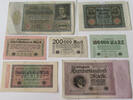 DEUTSCHES REICH LOT GERMANY COLLECTION BANKNOTES, LOT 15pc EMPIRE -
