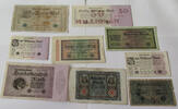 DEUTSCHES REICH LOT GERMANY COLLECTION BANKNOTES, LOT 15pc EMPIRE -