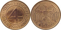 WEIMARER REPUBLIK 4 REICHSPFENNIG -
