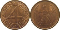 WEIMARER REPUBLIK 4 REICHSPFENNIG -