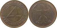 WEIMARER REPUBLIK 4 REICHSPFENNIG -