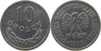 POLAND 10 GROSZY -