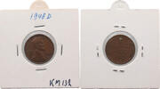 UNITED STATES OF AMERICA CENT 1948 D Lincoln Wheat SS 4.33 £  +  5.19 £ shipping
