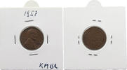 UNITED STATES OF AMERICA CENT 1957 Lincoln Wheat SS 4.33 £  +  5.19 £ shipping