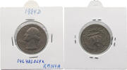 UNITED STATES OF AMERICA QUARTER WASHINGTON -