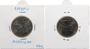 UNITED STATES OF AMERICA QUARTER MICHIGAN -