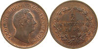 Baden 1/2 Kreuzer Leopold Großherzog (1830-1852) -