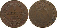 Baden Kreuzer 1815 Karl Ludwig Friedrich (1811-1818) ss 60.72 £  +  5.20 £ shipping