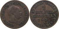 BRANDENBURG PREUSSEN 1 GROSCHEN Friedrich Wilhelm IV. (1840-1861) -