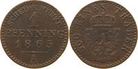 BRANDENBURG PREUSSEN 1 PFENNIG Wilhelm I. (1861-1888) -