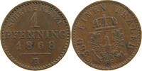 BRANDENBURG PREUSSEN 1 PFENNIG Wilhelm I. (1861-1888) -