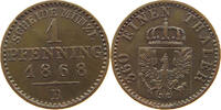 BRANDENBURG PREUSSEN 1 PFENNIG Wilhelm I. (1861-1888) -