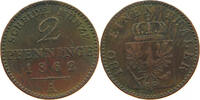 BRANDENBURG PREUSSEN 2 PFENNIG Wilhelm I. (1861-1888) -