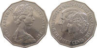 AUSTRALIA 50 CENTS ELIZABETH II. (1952-2022) -