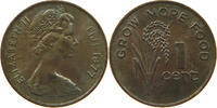 FIJI 1 CENT ELIZABETH II. (1952-2022) -