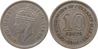 MALAYA 10 CENTS 1948 GEORGE VI. (1936-1952) SS 5.21 £  +  5.20 £ shipping