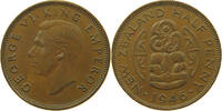 NEW ZEALAND 1/2 PENNY 1946 GEORGE VI. (1936-1952) SS 5.21 £  +  5.20 £ shipping