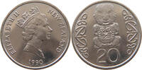 NEW ZEALAND 20 CENTS ELIZABETH II. (1952-2022) -