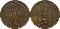SWEDEN 5 ÖRE OSCAR II. (1872-1907) -