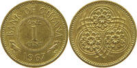 GUYANA 1 CENT 1967 UNC 5.19 £  +  5.18 £ shipping