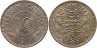 GUYANA 10 CENTS 1967 UNC 6.05 £  +  5.18 £ shipping