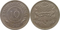 GUYANA 10 CENTS 1967 VZ 6.05 £  +  5.18 £ shipping