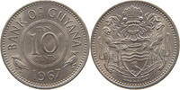 GUYANA 10 CENTS 1967 UNC 6.05 £  +  5.18 £ shipping