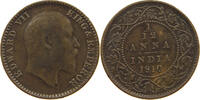 INDIA BRITISH 1/12 ANNA EDWARD VII. (1901 - 1910) -