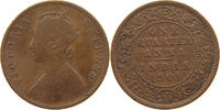 INDIA BRITISH 1/4 ANNA VICTORIA (1837-1901) -