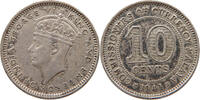 MALAYA 10 CENTS 1941 GEORGE VI. (1936-1952) SS 5.21 £  +  5.20 £ shipping