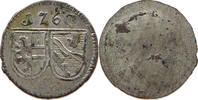 Salzburg Pfennig Sigismund III. von Schrattenbach, 1753-1771 -