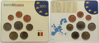 BELGIUM SET ALBERT II. (1993-2013) MÜNZEN 1999-2000 -